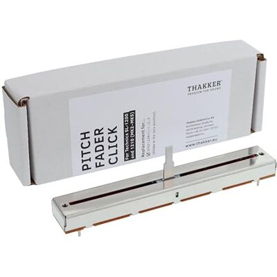 Thakker Pitch Fader Click – Compatível com Technics SL-1200 e 1210 MKII/MKIII OEM (com clique) Recarga para SFDZ122N11-2 Thakker Pitch Fader Click – Compatível com Technics SL-1200 e 1210 MKII/MKIII OEM (com clique) Recarga para SFDZ122N11-2