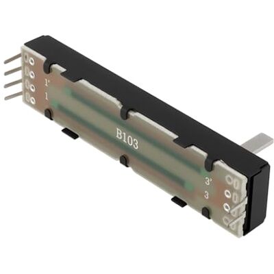 YINETTECH B10KX2 Fader misturador compatível com Numark CROSSFADER VRS10304518 YINETTECH B10KX2 Fader misturador compatível com Numark CROSSFADER VRS10304518