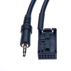 Keple Cabo de adaptador de entrada AUX auxiliar de 3,5 mm compatível com auto BMW E39 Z4 E85 X3 E53 E83 E60 E61 E63 E64, mini Cooper para MP3 MP4/telefone, de rádio chumbo Keple Cabo de adaptador de entrada AUX auxiliar de 3,5 mm compatível com auto BMW E39 Z4 E85 X3 E53 E83 E60 E61 E63 E64, mini Cooper para MP3 MP4/telefone, de rádio chumbo