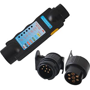CCLIFE Verificador de reboques, adaptador de carro reboque 7-13 CCLIFE Verificador de reboques, adaptador de carro reboque 7-13