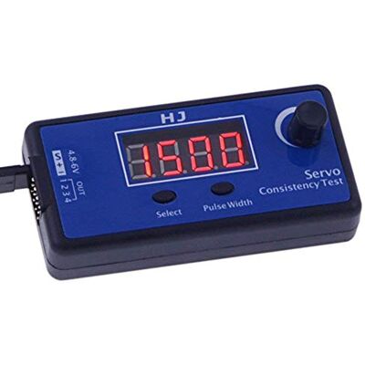 DollaTek Digital Servo Tester, controlador de velocidade do verificador de consistência ESC para RC helicóptero avião carro motor acelerador ecrã DollaTek Digital Servo Tester, controlador de velocidade do verificador de consistência ESC para RC helicóptero avião carro motor acelerador ecrã