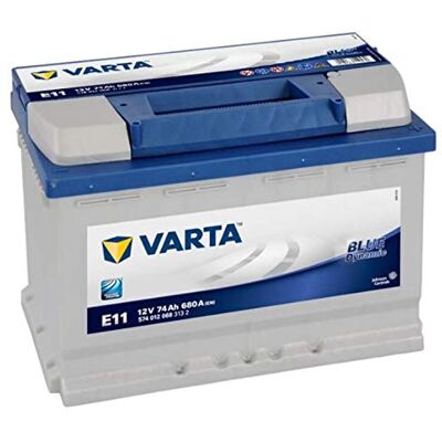 Varta Bateria de carro de 74 Ah, 680 A e 12 V Varta Bateria de carro de 74 Ah, 680 A e 12 V