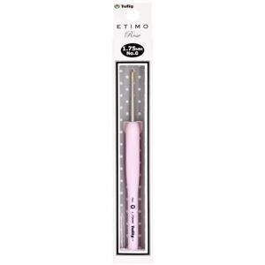 Tulip Modelo 0 Gancho de crochê ergonômico rosa Tulip Modelo 0 Gancho de crochê ergonômico rosa