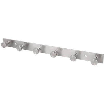 Cofan Suporte de parede com 3, 4 ou 5 ganchos Aço inoxidável 304 Acabamento: acetinado Suporte de parede para banheiros, entradas, cozinhas, corredores, quartos (1, 6 Pegas (33,51 x 2,7 x 2,8 cm Cofan Suporte de parede com 3, 4 ou 5 ganchos Aço inoxidável 304 Acabamento: acetinado Suporte de parede para banheiros, entradas, cozinhas, corredores, quartos (1, 6 Pegas (33,51 x 2,7 x 2,8 cm