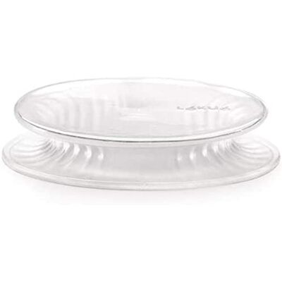 Lékué Tampa de Silicone Extensível 11,5cm - Armazenamento de alimentos Lékué Tampa de Silicone Extensível 11,5cm - Armazenamento de alimentos