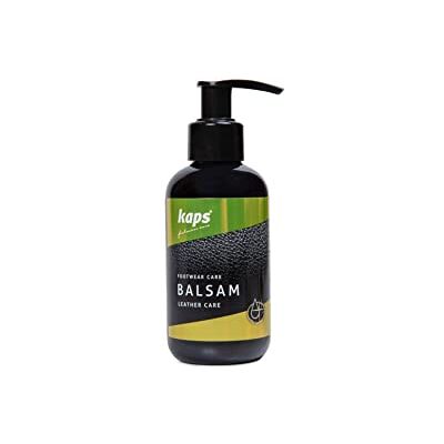 Kaps Balsam, Condicionador de couro para sapatos, malas, acessórios, cuidados da pele com cera de abelha e óleos naturais, 4 cores, Preto Kaps Balsam, Condicionador de couro para sapatos, malas, acessórios, cuidados da pele com cera de abelha e óleos naturais, 4 cores, Preto