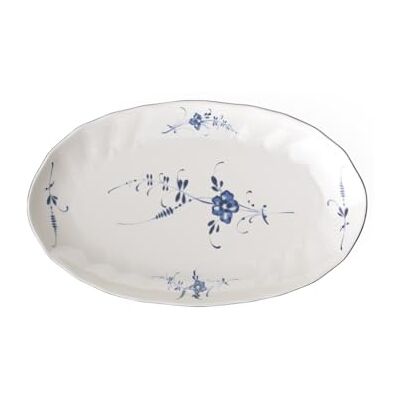 Villeroy & Boch Vieux Luxembourg Rabanera, porcelana premium, branco/azul Villeroy & Boch Vieux Luxembourg Rabanera, porcelana premium, branco/azul