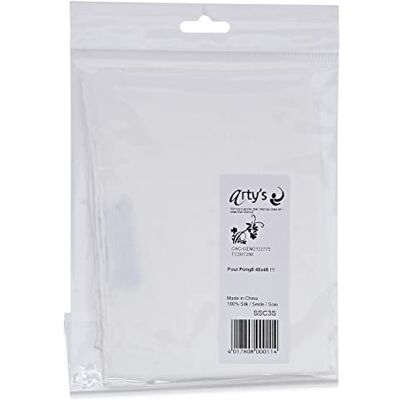 PEBEO Arty'S Fashion Ponge 5, seda, branco, 21 x 13 x 0,2 cm PEBEO Arty'S Fashion Ponge 5, seda, branco, 21 x 13 x 0,2 cm