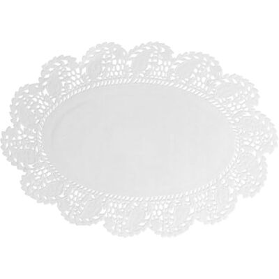 Garcia de Pou García de Pou 125,25 londas ovais fechadas, 22 x 16 cm, conjunto de 250, branco Garcia de Pou García de Pou 125,25 londas ovais fechadas, 22 x 16 cm, conjunto de 250, branco