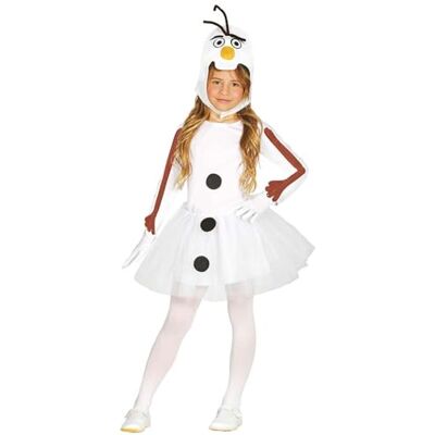 FIESTAS GUIRCA GUIRMA, S.A. Fato de boneco de neve tutu para menina FIESTAS GUIRCA GUIRMA, S.A. Fato de boneco de neve tutu para menina