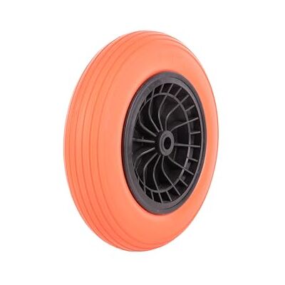 Cofan Roda para carrinho de mão com rolamento, fabricado com aro ABS impinchável, para pesos de até 120 kg Cofan Roda para carrinho de mão com rolamento, fabricado com aro ABS impinchável, para pesos de até 120 kg