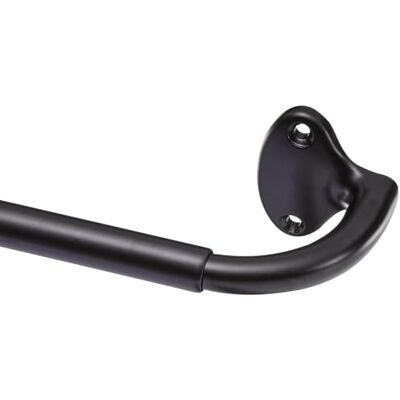 Varão de cortina ajustável curvo Amazon Basics Varão de cortina ajustável curvo Amazon Basics