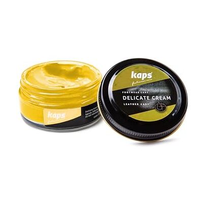Kaps Creme para cuidados com o sapato, cuidado intensivo e nutritivo com o couro, delicado, 70 cores Kaps Creme para cuidados com o sapato, cuidado intensivo e nutritivo com o couro, delicado, 70 cores
