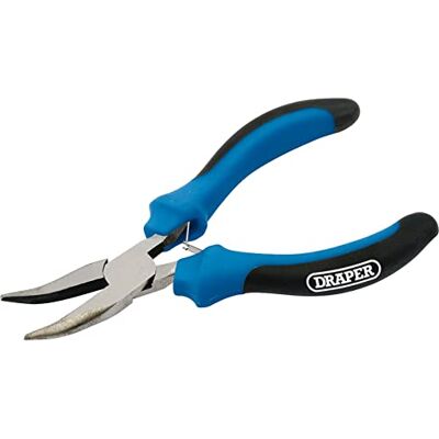 Alicate mini Draper 12540 - Naso dobrado, Pegada suave, 125mm Alicate mini Draper 12540 - Naso dobrado, Pegada suave, 125mm