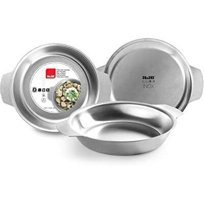 IBILI Prato para rações inox 16 cm IBILI Prato para rações inox 16 cm