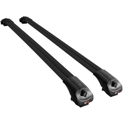 apline Compatível com Citroen C5 Aircross (C84) 2018-2025 modelo Ace-1 barra de teto auto porta-bagagens barras cruzadas preto alumínio 2 barras apline Compatível com Citroen C5 Aircross (C84) 2018-2025 modelo Ace-1 barra de teto auto porta-bagagens barras cruzadas preto alumínio 2 barras