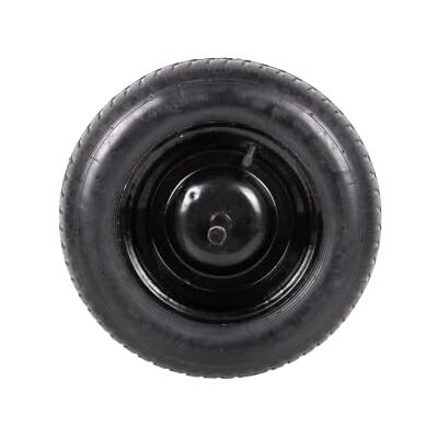 Cofan Roda para Carrinho Pneumático com Hastes Cor Preto Roda de Obra Cofan Roda para Carrinho Pneumático com Hastes Cor Preto Roda de Obra