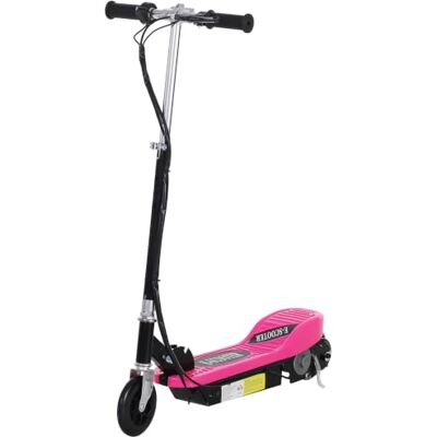 HOMCOM Patinete Eléctrico Plegable para Adolescentes 78x37x87-95cm Velocidad de 10 km/h, Manillar Ajustable en Altura, Frenos, Carga Máx. 50 kg HOMCOM Patinete Eléctrico Plegable para Adolescentes 78x37x87-95cm Velocidad de 10 km/h, Manillar Ajustable en Altura, Frenos, Carga Máx. 50 kg