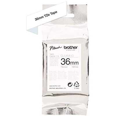 Brother Fita de limpeza para 100 usos (largura: 36 mm) Brother Fita de limpeza para 100 usos (largura: 36 mm)