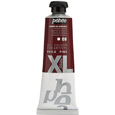 PEBEO Óleo fino XL 37 ml Pintura a óleo vermelho Pintura a óleo Carmim de Grança 37 ml PEBEO Óleo fino XL 37 ml Pintura a óleo vermelho Pintura a óleo Carmim de Grança 37 ml