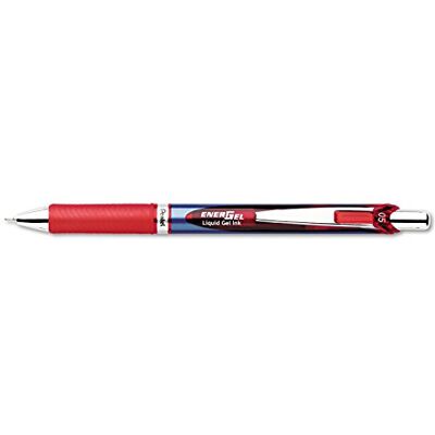 Pentel BLN75-BO, Pena com rolo de gel (retrátil), vermelho, 0,5 mm Pentel BLN75-BO, Pena com rolo de gel (retrátil), vermelho, 0,5 mm