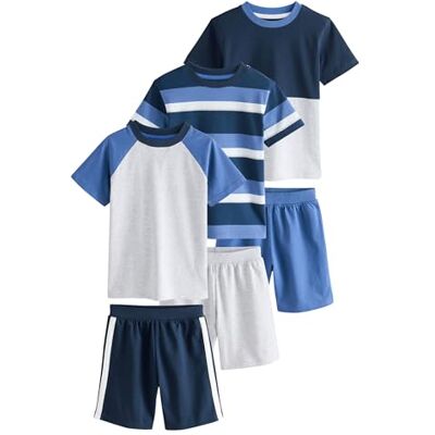 NEXT Pacote de 3 pijamas para crianças, 100% algodão NEXT Pacote de 3 pijamas para crianças, 100% algodão