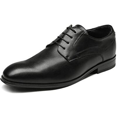 Bruno Marc Sapatos de Vestir Oxfords Sapatos com Atacadores Sapatilhas Clássicas Formais Derby para Homem, Preto, 47 UE Bruno Marc Sapatos de Vestir Oxfords Sapatos com Atacadores Sapatilhas Clássicas Formais Derby para Homem, Preto, 47 UE