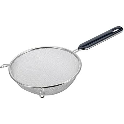 Westmark Coador doméstico, Traditionell, ø 16 cm, aço inoxidável/plástico, prateado/preto, Westmark Coador doméstico, Traditionell, ø 16 cm, aço inoxidável/plástico, prateado/preto,