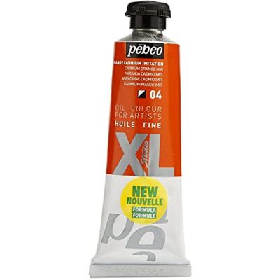 PEBEO Pébéo Óleo Fine XL, 37 ml, imitação de cádmio, cor laranja, pintura a óleo Pébéo Imitação de cádmio laranja 37 ml PEBEO Pébéo Óleo Fine XL, 37 ml, imitação de cádmio, cor laranja, pintura a óleo Pébéo Imitação de cádmio laranja 37 ml