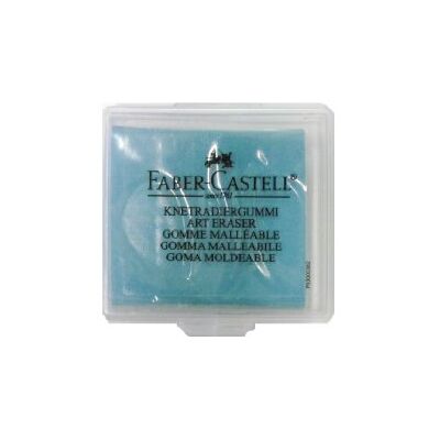 Faber-Castell – Borracha moldável, cor vermelha, amarela ou azul, sortida. (turquesa) Faber-Castell – Borracha moldável, cor vermelha, amarela ou azul, sortida. (turquesa)