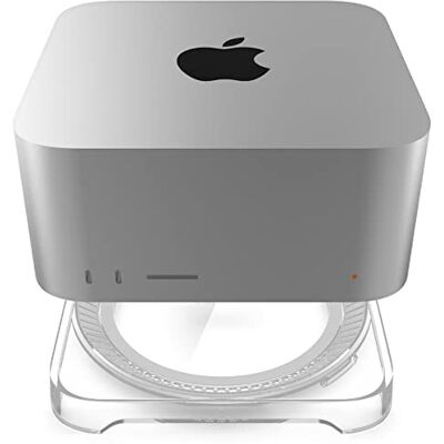 Spigen LD202 Suporte de Secretária para Mac Studio com Filtro de Ar Integrado, Acessório para Manter o Mac Studio Limpo Transparente Soporte transparente con filtro antipolvo lavable y agarre antideslizante para Mac Studio Transparente Spigen LD202 Suporte de Secretária para Mac Studio com Filtro de Ar Integrado, Acessório para Manter o Mac Studio Limpo Transparente Soporte transparente con filtro antipolvo lavable y agarre antideslizante para Mac Studio Transparente