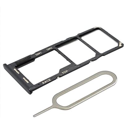 MMOBIEL Suporte de bandeja de ranhura para cartão SIM duplo de substituição, compatível com Samsung Galaxy A13 4G 6,6 polegadas 2022 Inclui pin SIM preto MMOBIEL Suporte de bandeja de ranhura para cartão SIM duplo de substituição, compatível com Samsung Galaxy A13 4G 6,6 polegadas 2022 Inclui pin SIM preto