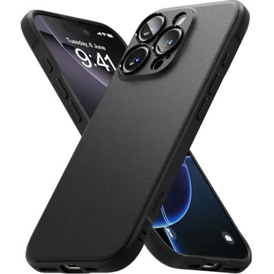 Ringke Onyx Funda para iPhone 16 Pro, Se Siente Bien en la Mano, Resistente al Aceite y la Suciedad, Cortes Individuales para la Cámara Negro Ringke Onyx Funda para iPhone 16 Pro, Se Siente Bien en la Mano, Resistente al Aceite y la Suciedad, Cortes Individuales para la Cámara Negro