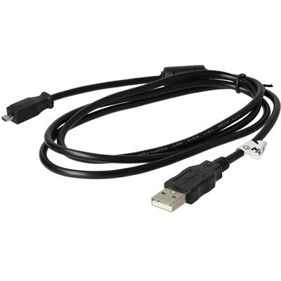 vhbw Cabo de dados USB compatível com Kodak série Easyshare Z Z650 Z712, Z712 IS, Z700, Z710, Z730, Z740, Z1285, Z612 câmara, 150 cm vhbw Cabo de dados USB compatível com Kodak série Easyshare Z Z650 Z712, Z712 IS, Z700, Z710, Z730, Z740, Z1285, Z612 câmara, 150 cm