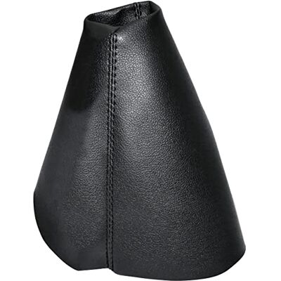 AERZETIX Capa para alavanca de mudanças compatível com VW Golf 7 de 2012 a 2021 cor: preto em couro sintético AERZETIX Capa para alavanca de mudanças compatível com VW Golf 7 de 2012 a 2021 cor: preto em couro sintético