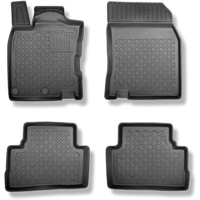 Mossa Tapetes adequados para Nissan Qashqai II J11 (2014-2021) 4 unidades Crossover Mossa Tapetes adequados para Nissan Qashqai II J11 (2014-2021) 4 unidades Crossover