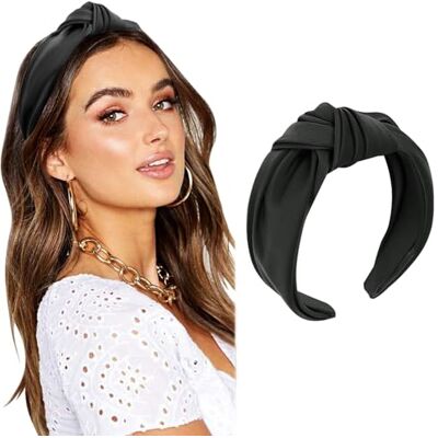DRESHOW Faixa de cabeça para mulheres meninas nó elástico cabelo banda ioga moda vintage acessórios DRESHOW Faixa de cabeça para mulheres meninas nó elástico cabelo banda ioga moda vintage acessórios