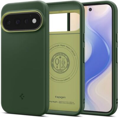 Spigen Capa Nano Pop MagFit para Google Pixel 11 Pro Compatível com Pixelsnap e MagSafe, Avo Green Spigen Capa Nano Pop MagFit para Google Pixel 11 Pro Compatível com Pixelsnap e MagSafe, Avo Green