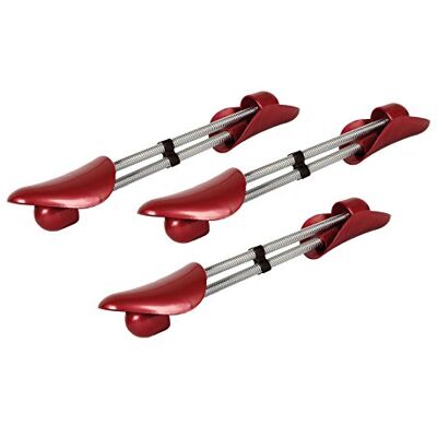 Kaps 3 pares de formas de plástico de qualidade com mola para sapatos de mulher, (EU 36-42) Kaps 3 pares de formas de plástico de qualidade com mola para sapatos de mulher, (EU 36-42)