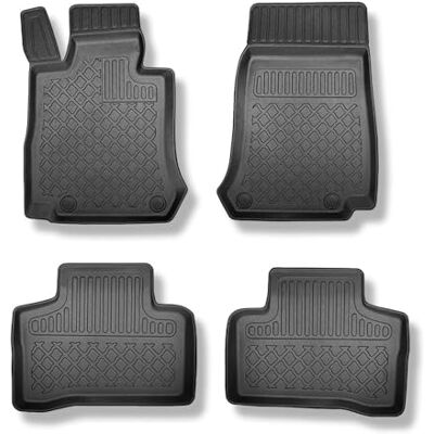 Mossa Alfombrillas adecuadas para Mercedes GLC C253 SUV 2016-2023 4 uds. G Mossa Alfombrillas adecuadas para Mercedes GLC C253 SUV 2016-2023 4 uds. G