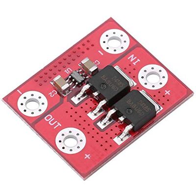 Walfront Diodo ideal 15 A proteção reversa para carregamento de bateria e painel solar com tecnologia anti-reversa Walfront Diodo ideal 15 A proteção reversa para carregamento de bateria e painel solar com tecnologia anti-reversa