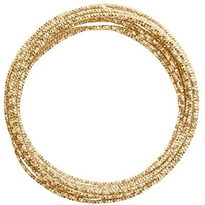 Creative Fio de alumínio para artesanato martelado 5 m x 2 mm Light Gold (dourado) – fio flexível metálico para joalharia, arranjos florais e trabalhos manuais Creative Fio de alumínio para artesanato martelado 5 m x 2 mm Light Gold (dourado) – fio flexível metálico para joalharia, arranjos florais e trabalhos manuais