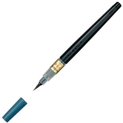 Pentel Pena com ponta de pincel Fude da marca , cor Sukiho Pentel Pena com ponta de pincel Fude da marca , cor Sukiho