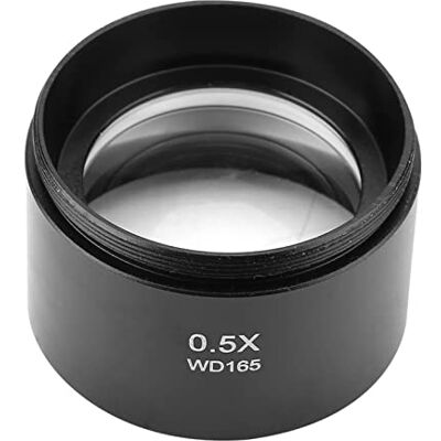 Walfront KP-0,5 X 48 mm lente alvo auxiliar para microscópio estéreo vídeo da indústria rosca de montagem Walfront KP-0,5 X 48 mm lente alvo auxiliar para microscópio estéreo vídeo da indústria rosca de montagem