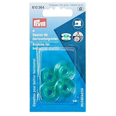 Prym Bobbins, transparente, 21,6 mm Prym Bobbins, transparente, 21,6 mm