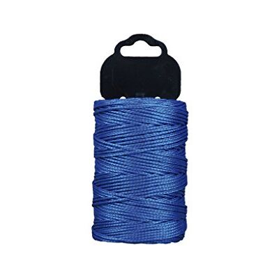 Cofan Blister trança de poliamida 8842 Medida, Ø 1,5 mm por 100 metros, cor azul Cofan Blister trança de poliamida 8842 Medida, Ø 1,5 mm por 100 metros, cor azul