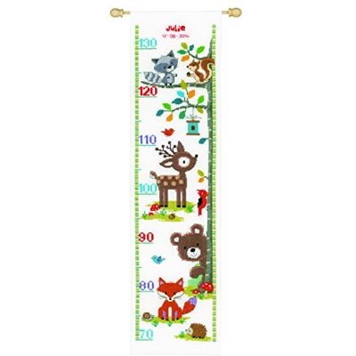 Vervaco Modelo PN-0148429 Kit de ponto de cruz - Branco - 18x70cm Vervaco Modelo PN-0148429 Kit de ponto de cruz - Branco - 18x70cm