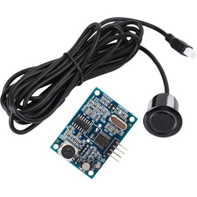 Walfront Módulo sensor ultra-sónico à prova de água 5 V medição de distância transdutor onda ultrassónica placa detector de nível distância Walfront Módulo sensor ultra-sónico à prova de água 5 V medição de distância transdutor onda ultrassónica placa detector de nível distância