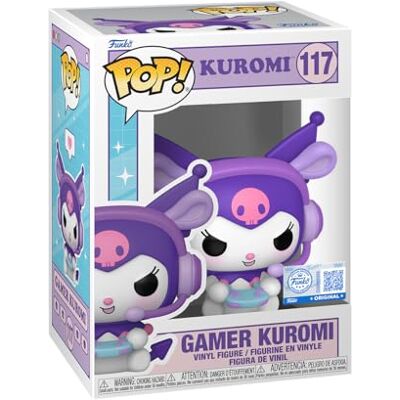 Funko Kuromi Pop Gamer original 117 (com proteção de plástico) Funko Kuromi Pop Gamer original 117 (com proteção de plástico)