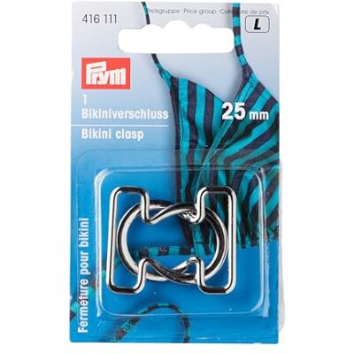 Prym Steel Loop Silver (25 mm) biquíni e fecho de cinto 1 unidade Prym Steel Loop Silver (25 mm) biquíni e fecho de cinto 1 unidade